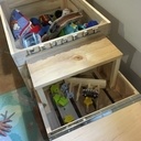 Coffre à jouet camion