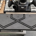 Logo incrusté via Shaper Origin