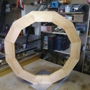 Châssis fixe en dodecagone