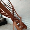 Escalier 2 quart tournant