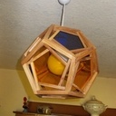 Luminaire dodécaèdre
