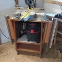 Meuble pour radial avec rallonges