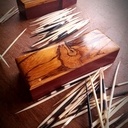 Mikado porc-épic et sa boite...