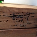 Restauration d'un vieux coffre en bois