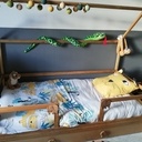 Lit cabane pour mon petit fils (cadeau de Noel)