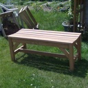 Banc de jardin