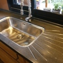 Un plan de travail en acrylique