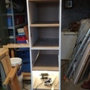 Meuble de rangement buanderie