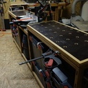 Établi multifonctions, extension pour scie a onglets