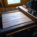 Dégauchissage et rabotage à la défonceuse, avec traineau fait maison