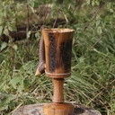 Chope à pied en hêtre