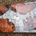 Jeu de toc en racine de merisier