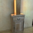 Confiturier et lampe