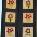 Housse de tablette marquetée