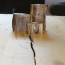 Table basse en bois de palette avec plateau escamotable