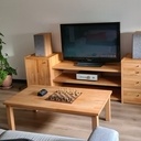 Meuble télé avec table de salon