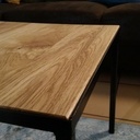 Tables basses gigognes bois et métal