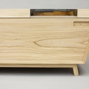 Table basse - Miel et bois