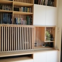 Meuble télé et petit arrondi