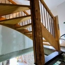 Escalier sur 2 niveaux