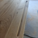 Portes de placard et aménagement en châtaignier