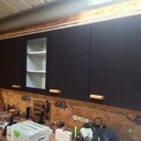 Des placards pour l'atelier.