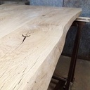 Grand plateau de table en chêne