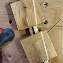 Sous-plat chêne et pin