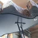 Table basse en châtaignier