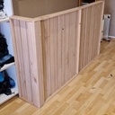 Rambarde d escalier pivotant