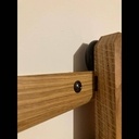 Porte coulissante avec roue de roller