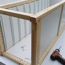 Crétation d'une étagère sur la base du modèle Ikea Ivar