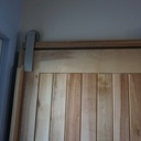 Porte coulissante sur rail