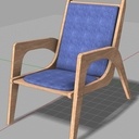 Fauteuil Mid Century (+1), ebauche plans à partager