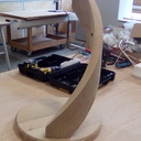 Pièce débillardée en chêne à développement régulier