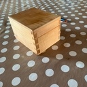 Boite tout en poirier