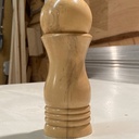 Tournage poivrières, vases et boites à épices