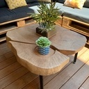 Table basse extérieur