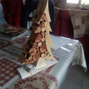 Sapin de noel en bois de sapin