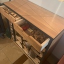 Meuble range bûches