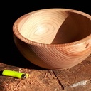 Saladier en séquoïa