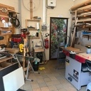 Lot complet atelier de menuiserie et ou ébénisterie. 30.000 Euros