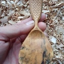 31 et 32 ème cuillères de 2023 : Cuillères en bouleau échauffé