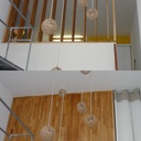 Claustra persienne qui se referme