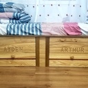 Lit tatami avec rangements (et même des rangements secrets! mais, chhhhuuuuttt....)