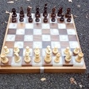 Echiquier grand format en chene