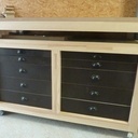 Établis type MFT et machines semi-stationnaires - defonceuse et scie sous table