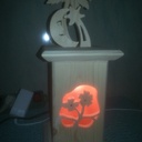 Lampe à façade intercheangeable