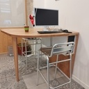 Bureau haut pour ordinateurs