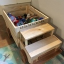 Coffre à jouet camion